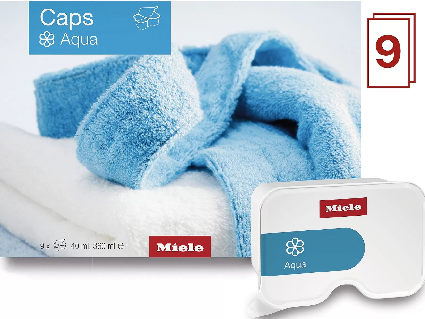 Miele Laundry Care Cleaning Products<Aqua Capsules