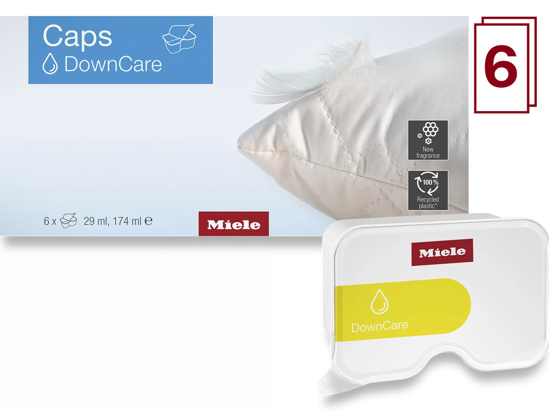 Miele Laundry Care Cleaning Products<Downcare Capsules