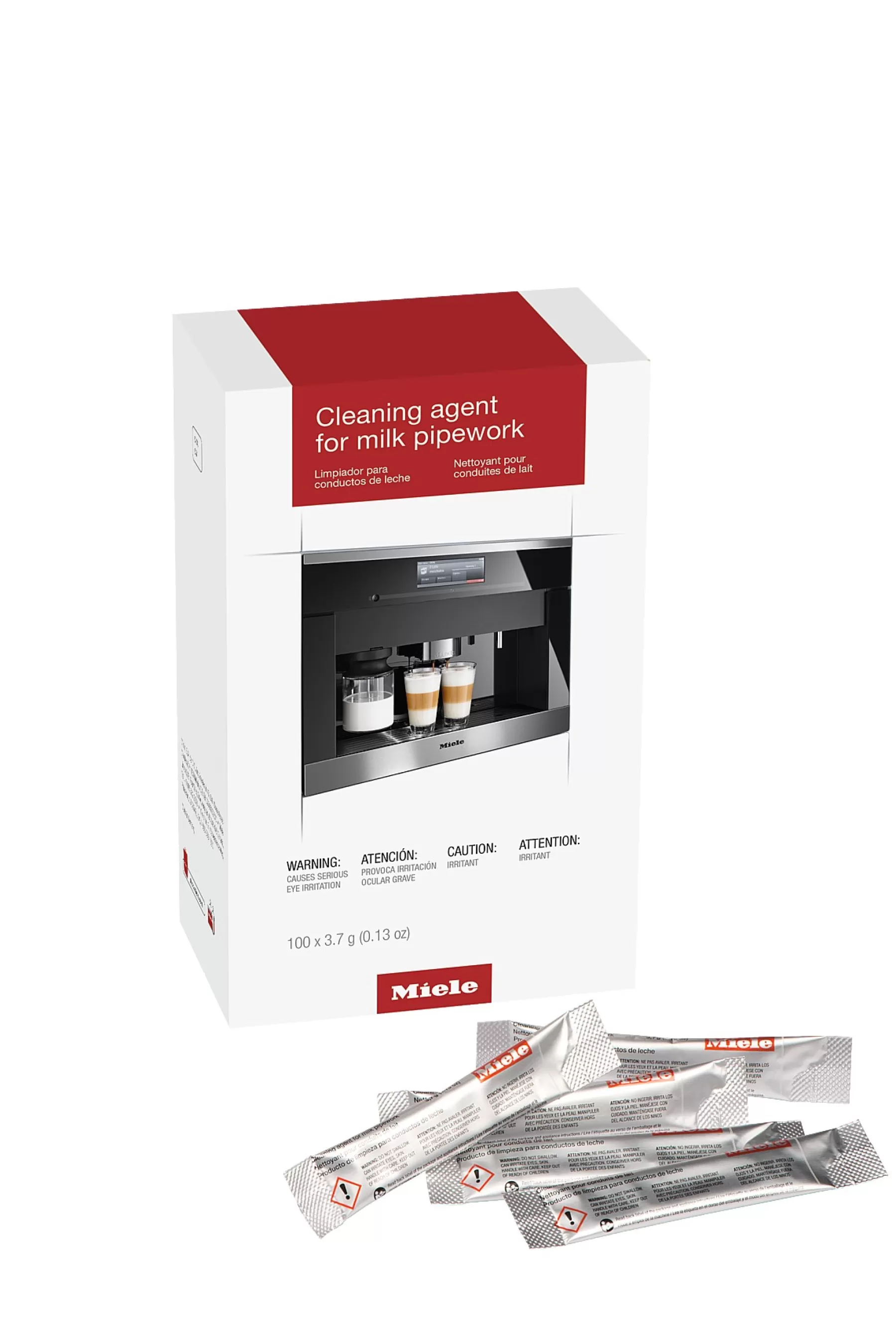 Miele Appliance Care<Milk Pipework Cleaner, 100 Sachets